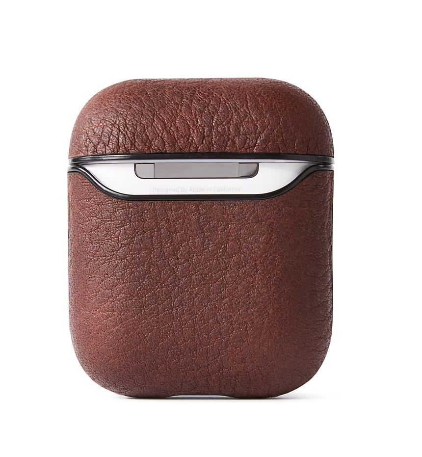  - Funda para Airpods 1 / 2 gen. cuero Decoded Café 3