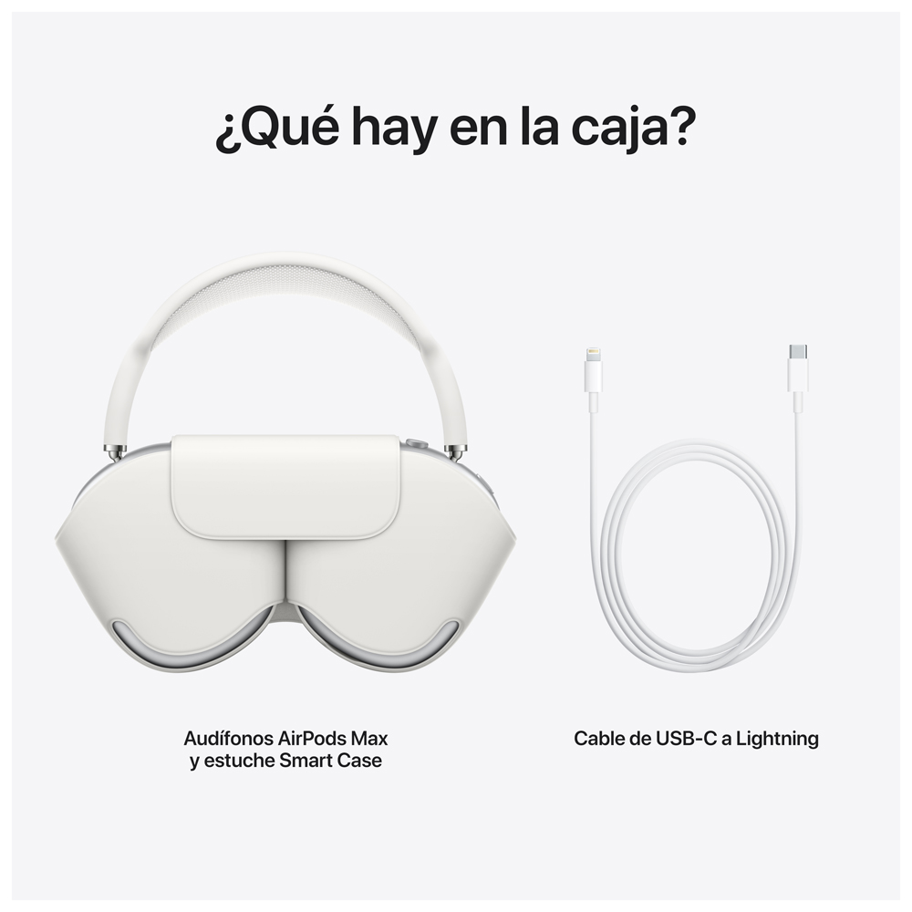  - Audifono Over Ear Wireless AirPods Max / Plata 4