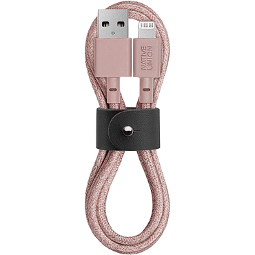Cable Lightning a USB 1.2 Mt Native Union rosado