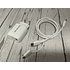  - Cargador USB-C PD Carga rapida 20W para iPhone y iPad Dusted con Cable 2en1 Blanco 3