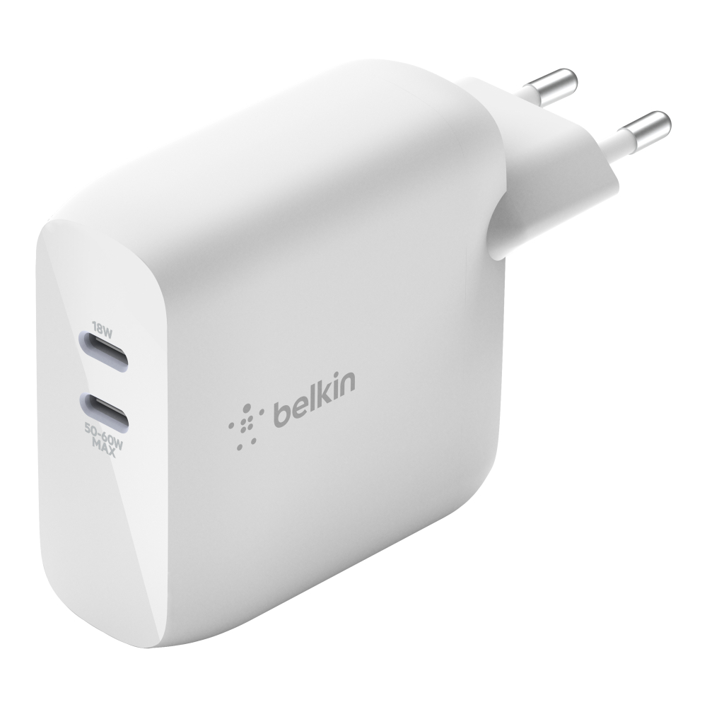  - Cargador 68W USB-C GAN Belkin Blanco 4