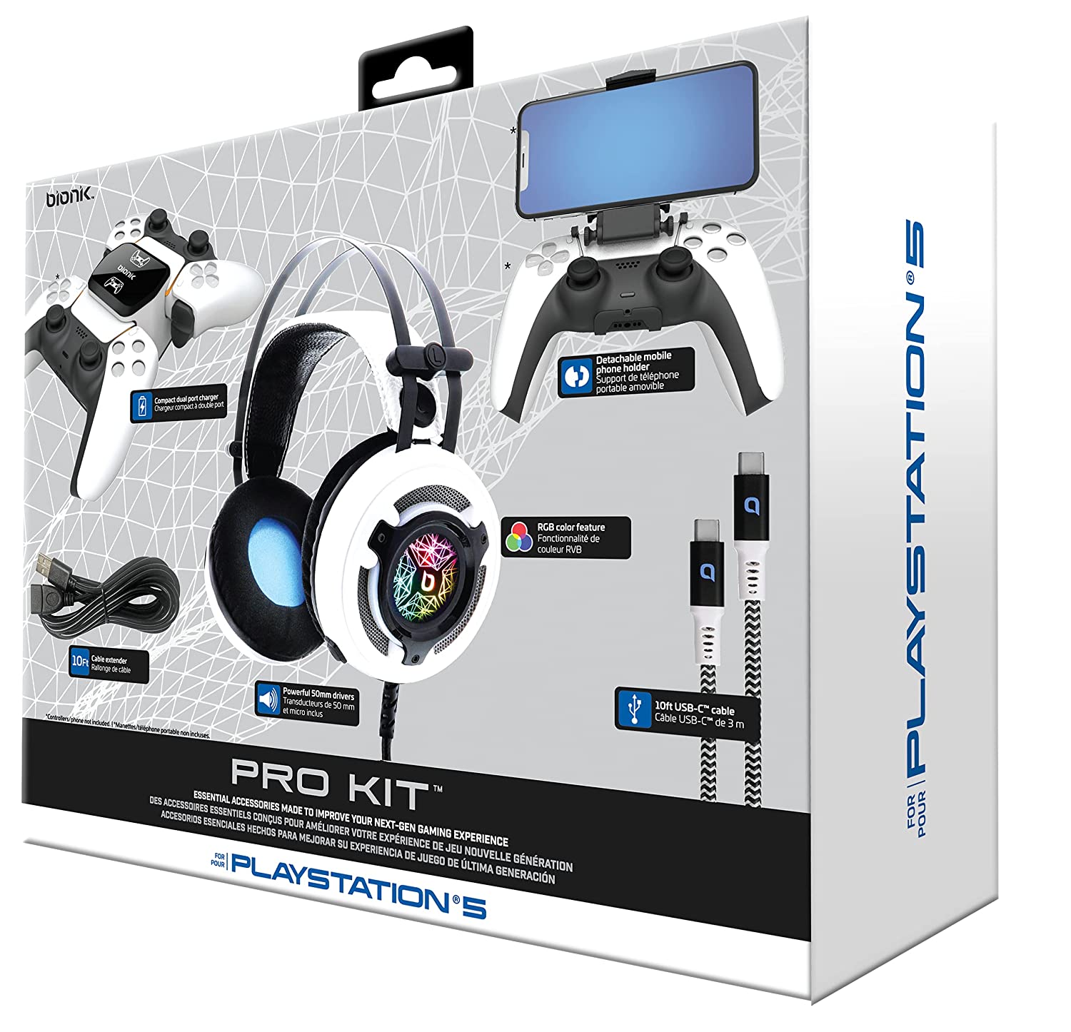  - Pro kit gaming para Playstation 5 Bionic 7