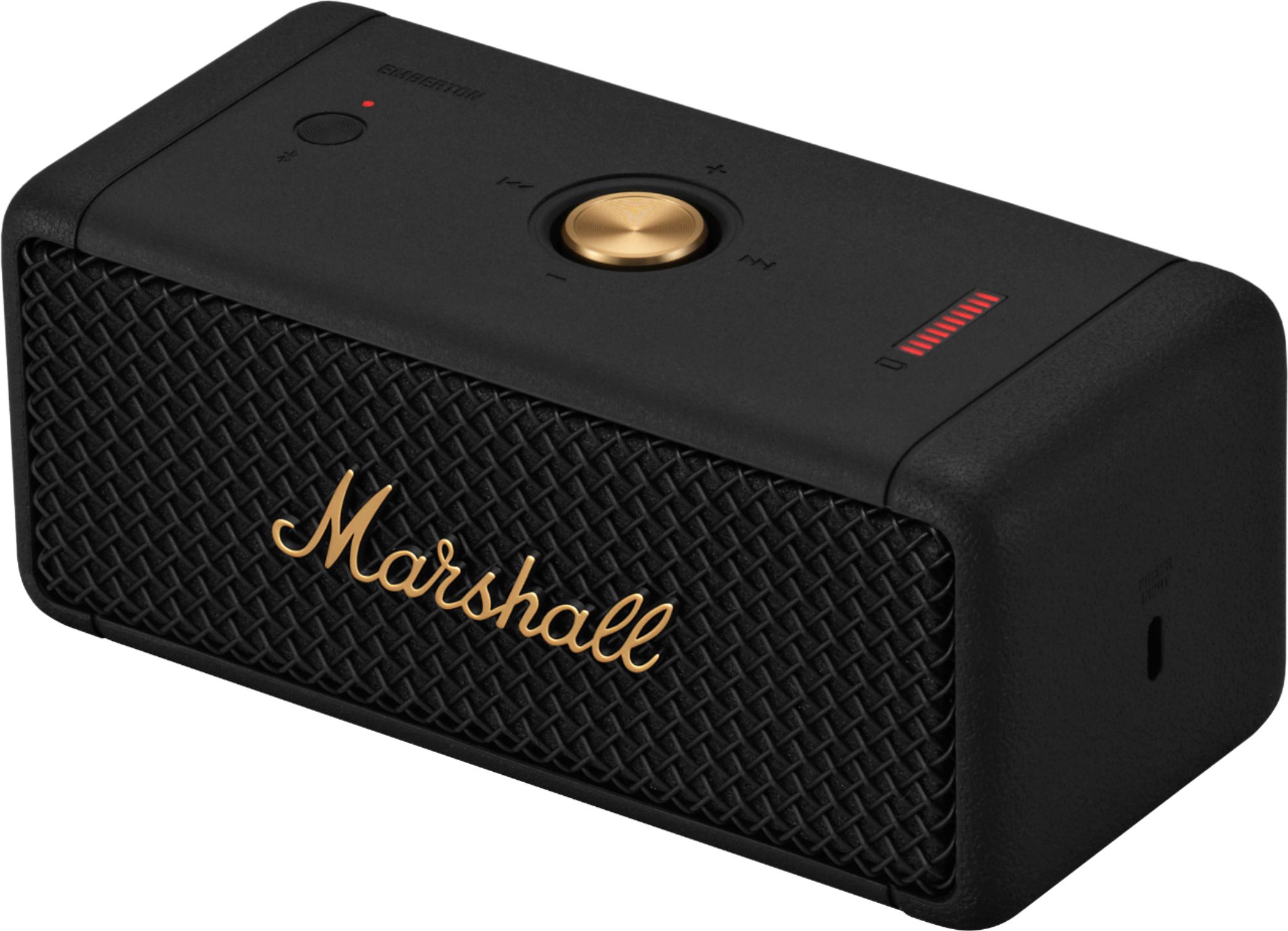  - Parlante bluetooth Emberton Marshall Black & Brass. 2