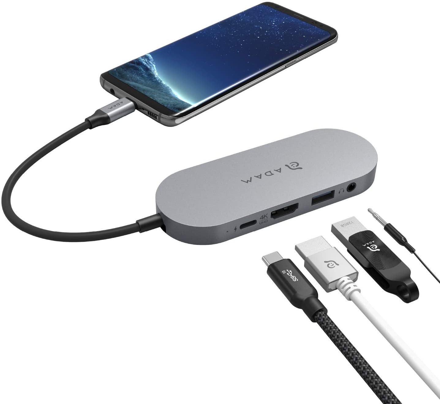  - CASA HUB S USB-C 3.1 5-in-1 SSD Hub 480G 3