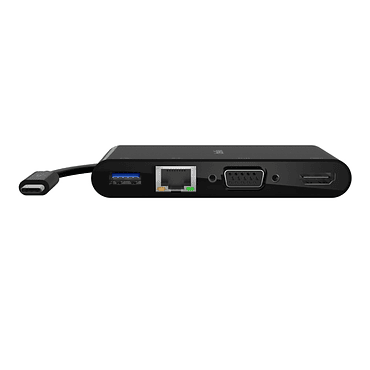 HUB USB-C a HDMI, VGA, USB-A, Ethernet + carga Belkin