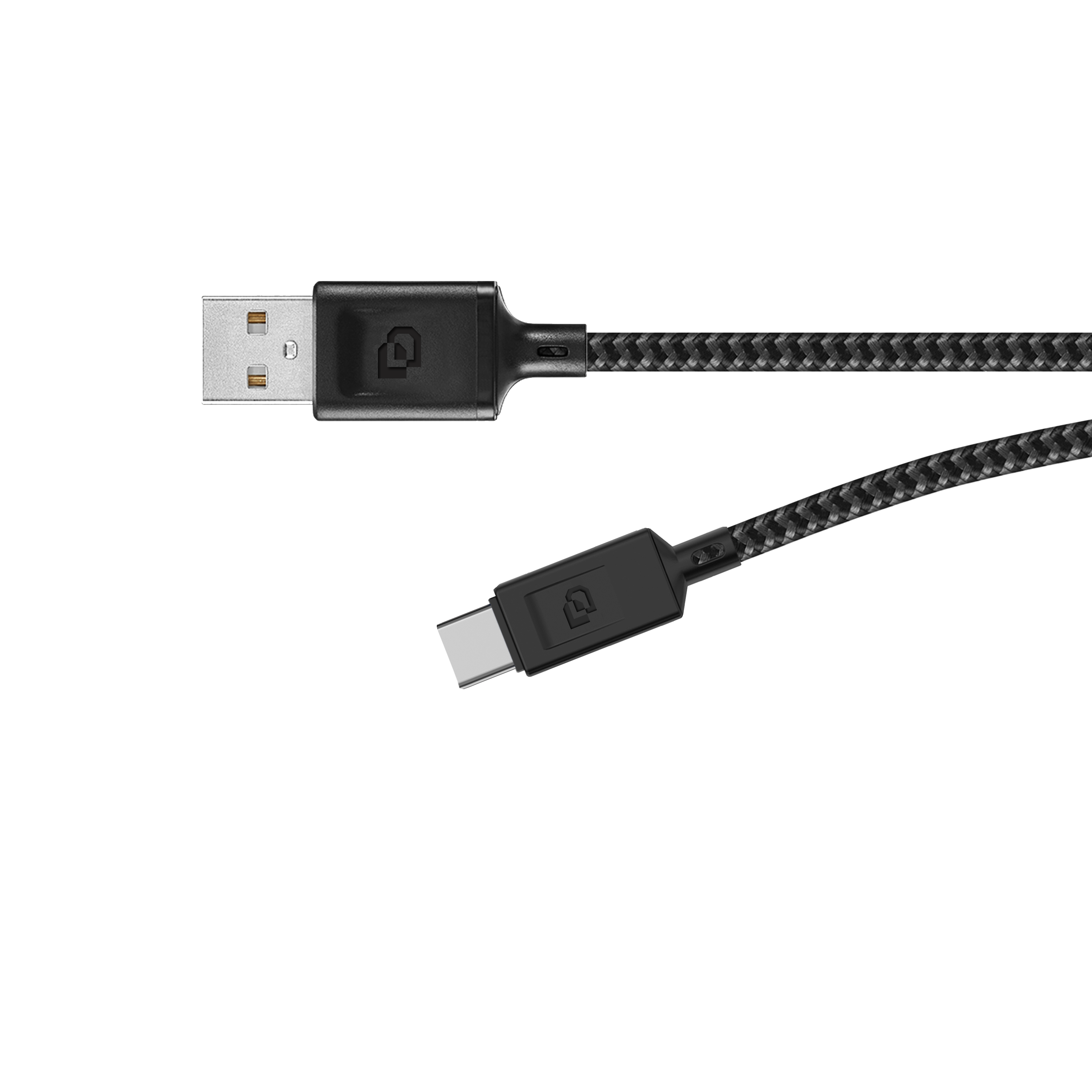  - Cable USB-A a USB-C, USB 2.0, 1.2 Mt Rugged Dusted negro 1