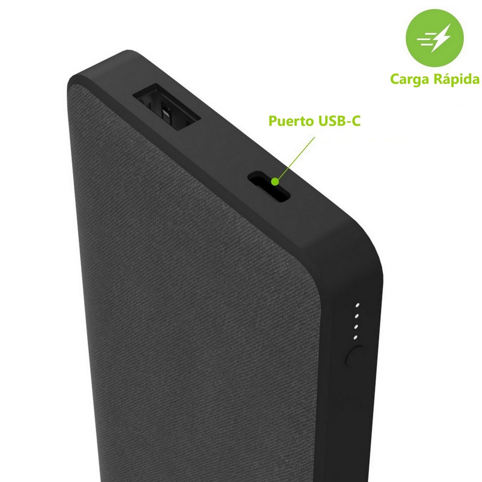  - Bateria externa de 10.000 mAh Mophie Negra 4