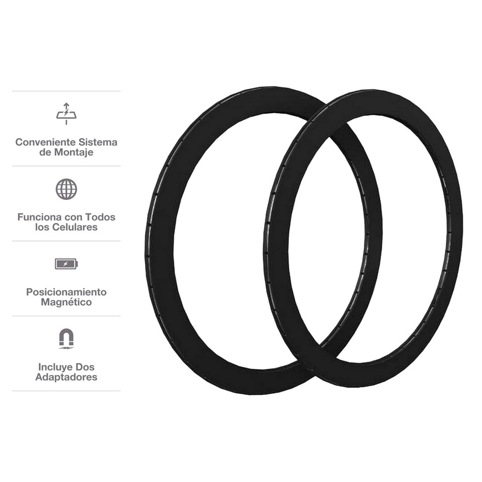  - Snap ring compatible con MagSafe Mophie Negro 6