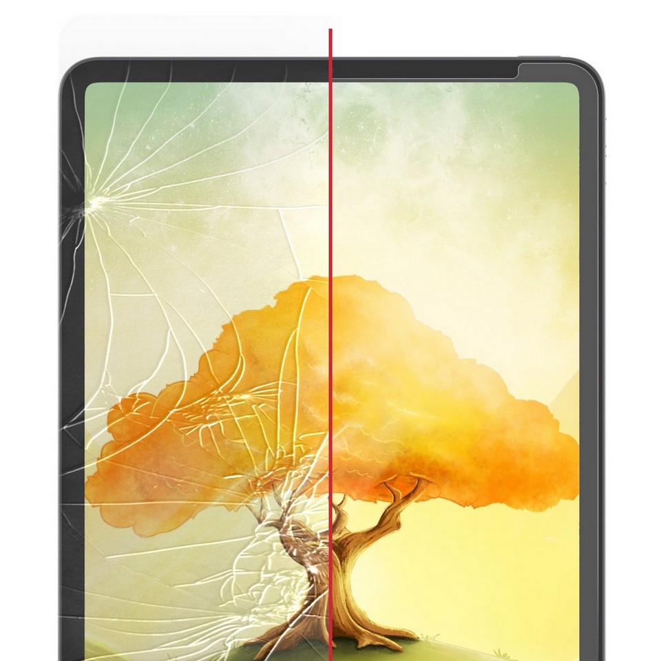 - Lamina Glass Fusion Plus Canvas para iPad Pro 12.9 Zagg 9