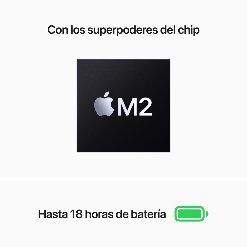  - MacBook Air 13.6/ M2 8C/ GPU 10C/512GB gris espacial 4
