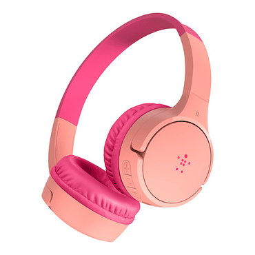 Audifono On Ear bluetooth Kids Belkin rosado