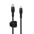  - Cable USB-C a Ligthing 3mt  Pro Flex Belkin Blanco 3