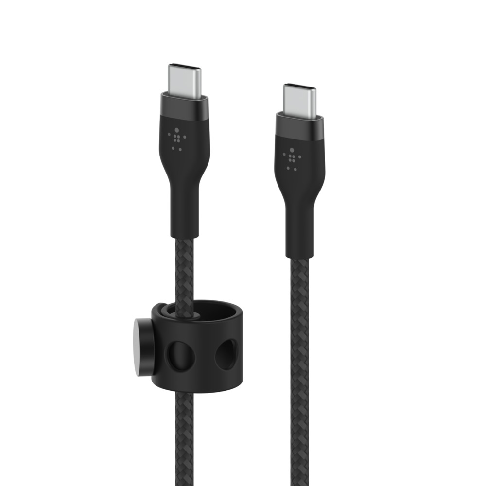  - Cable USB-C a Ligthing 2mt  Pro Flex Belkin Negro 2