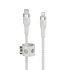  - Cable USB-C a Ligthing 2mt  Pro Flex Belkin Blanco 2