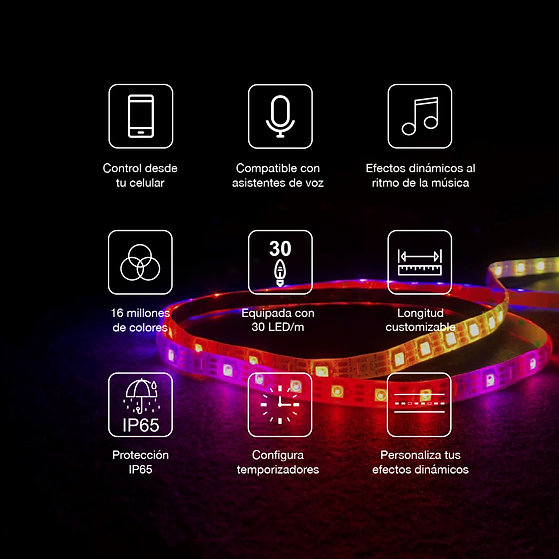  - Cinta LED luminos Cololight 30LED 2.0 mt LifeSmart 4