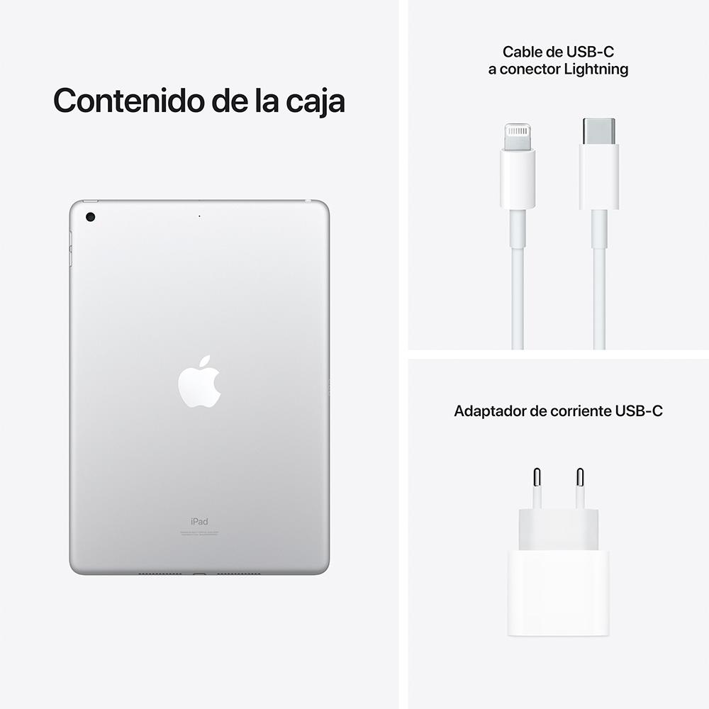  - iPad 10.2 9ªGen WiFi 64 GB plata 9