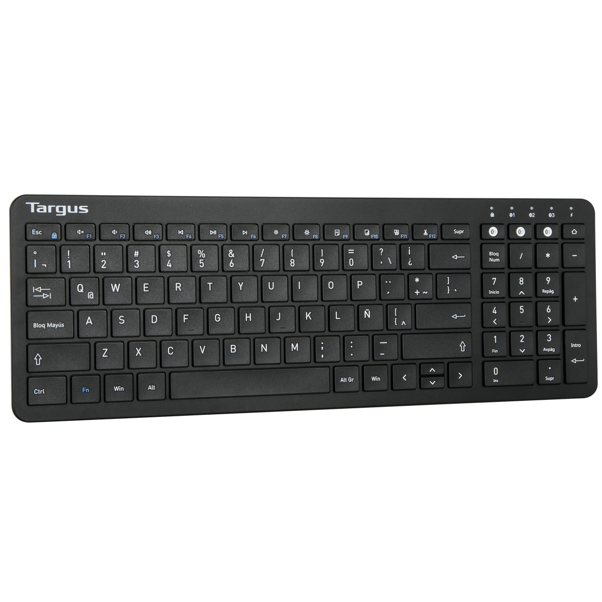  - Teclado español mediano multidispositivo antimicrobial Targus 3