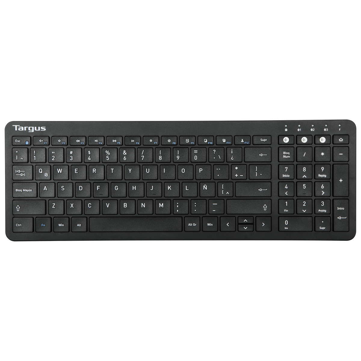  - Teclado español mediano multidispositivo antimicrobial Targus 1