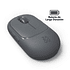  - Mouse Pro + Base de carga inalámbrica ZAGG con tecnología Qi y puerto USB-C - Carbón 6