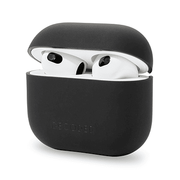 Funda Silicona para Airpods 3ª gen Decoded Negro