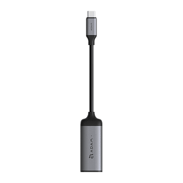 Adaptador USB-C a Ethernet CASA e1 Adam Elements gris