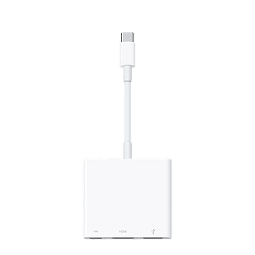 Adaptador multipuerto USB-C a AV digital Apple