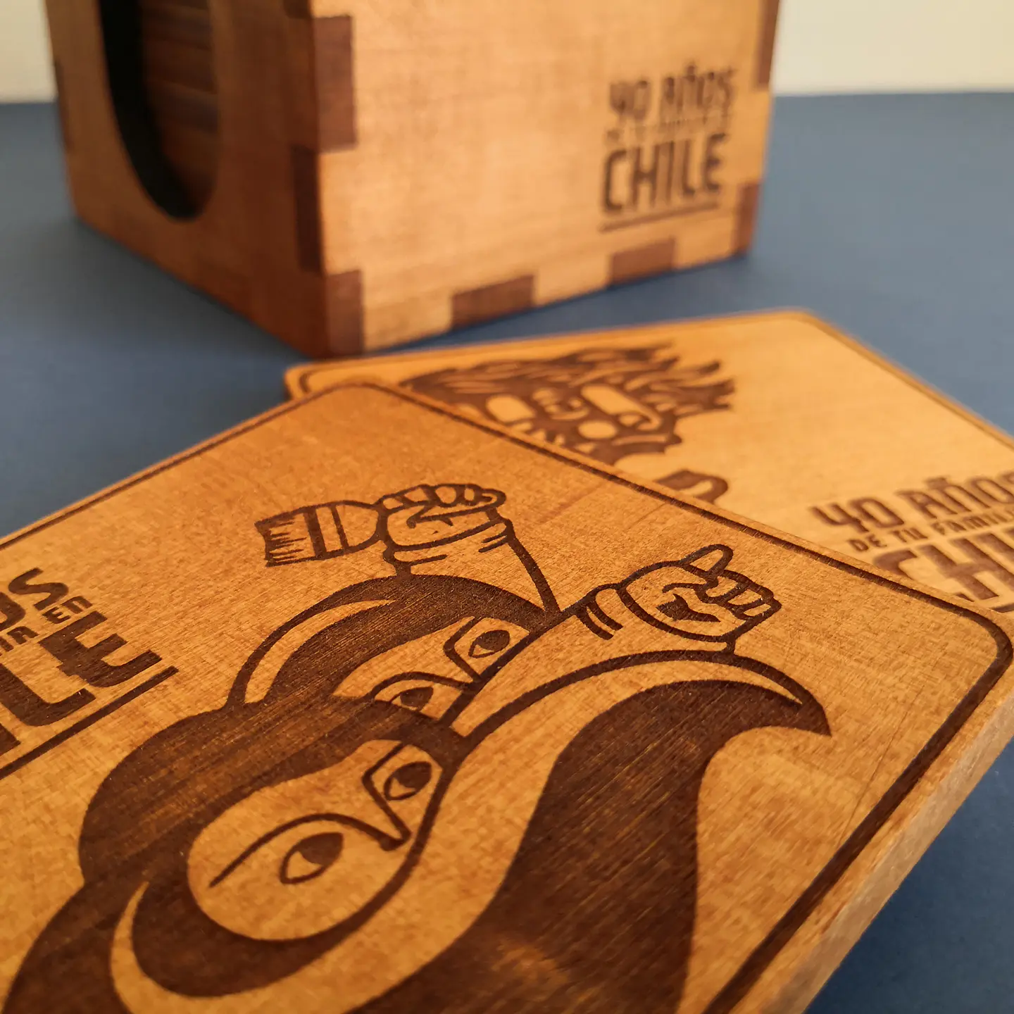 Posavasos Madera Nativa 1