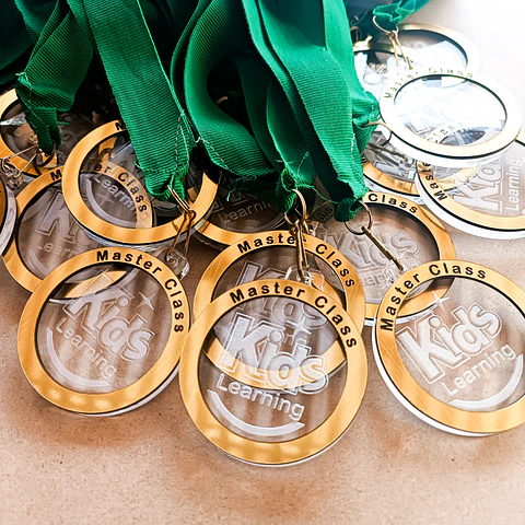 Medallas Acrílicas Bicapa