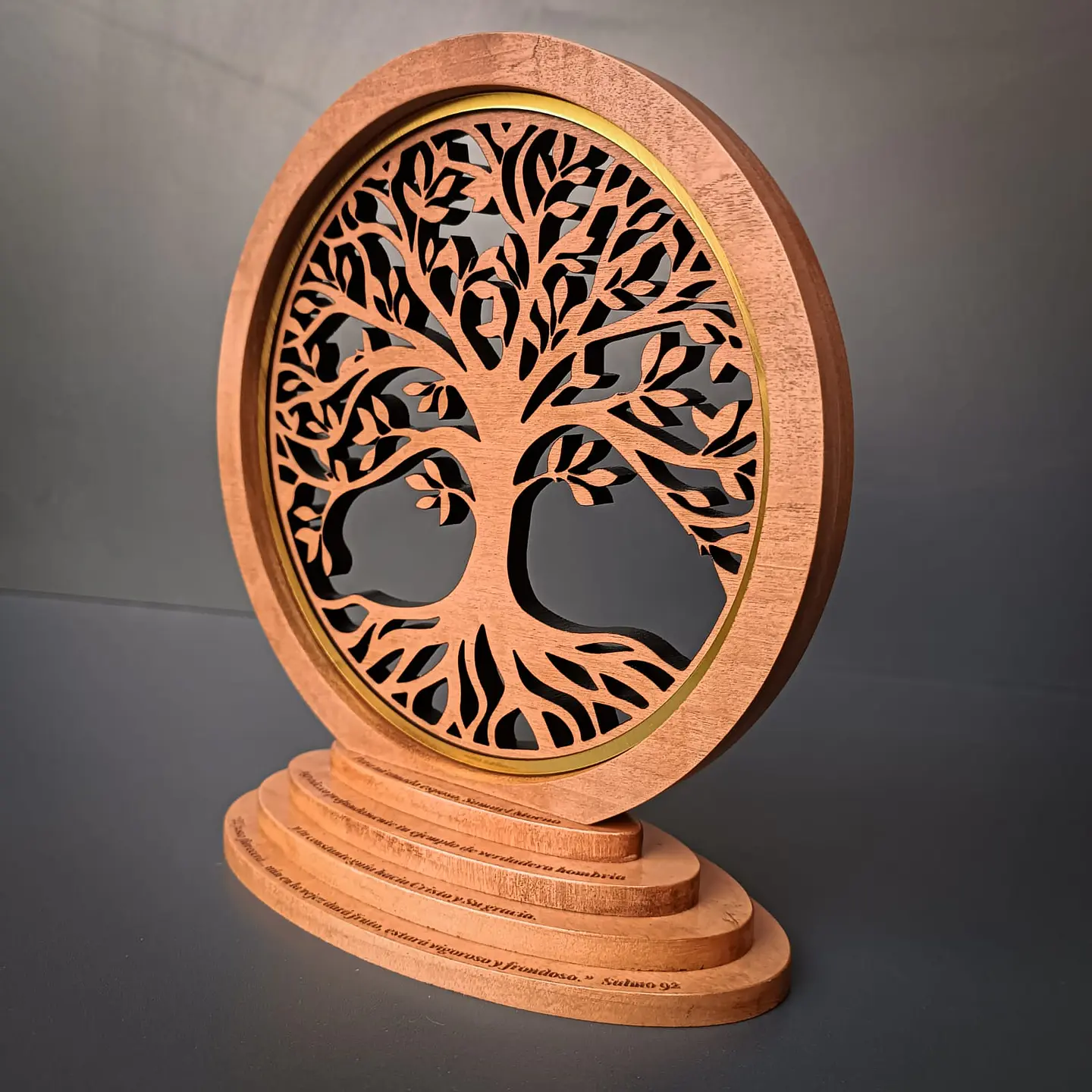 Galvano Madera Árbol de la Vida 1