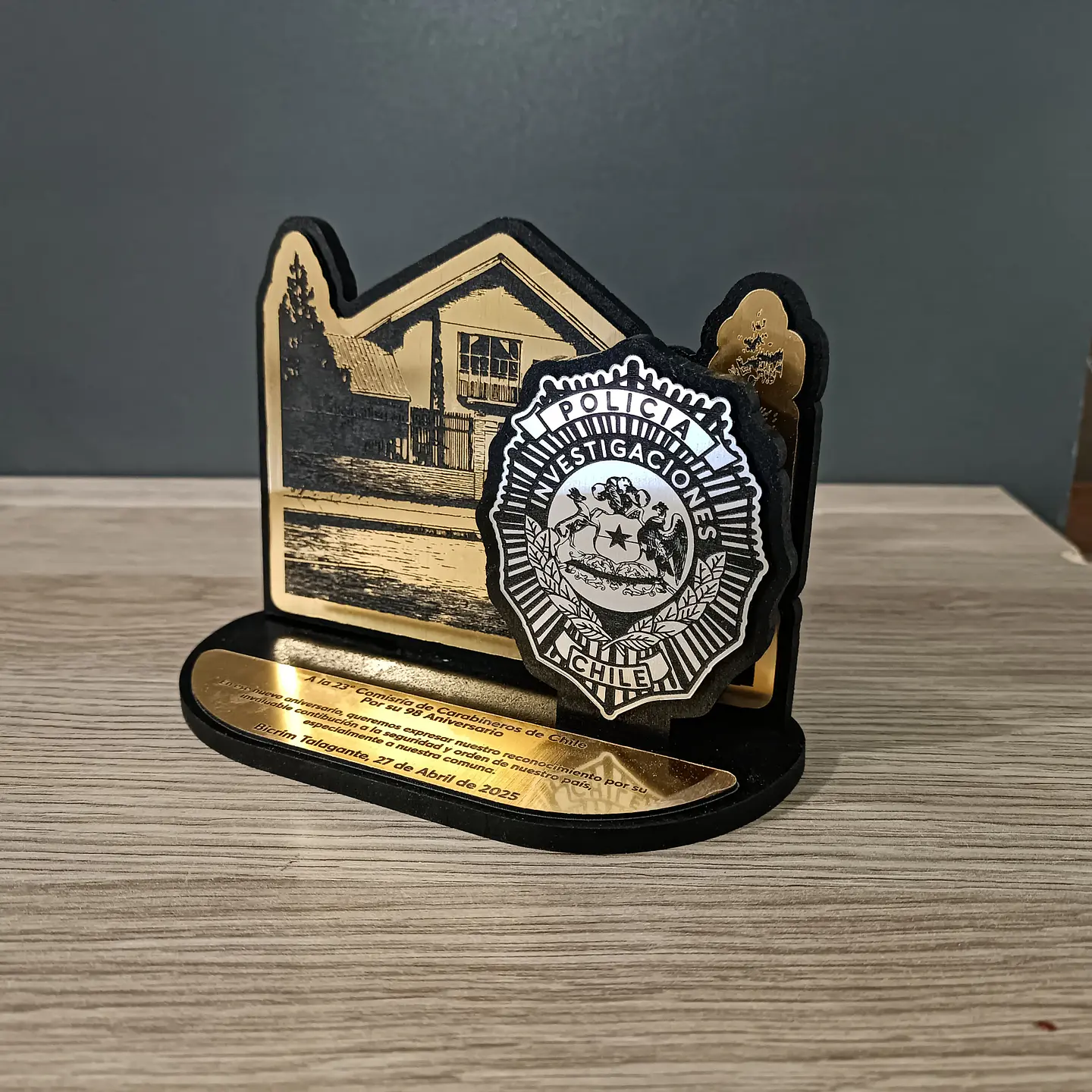 Galvano Personalizado Pequeño 4