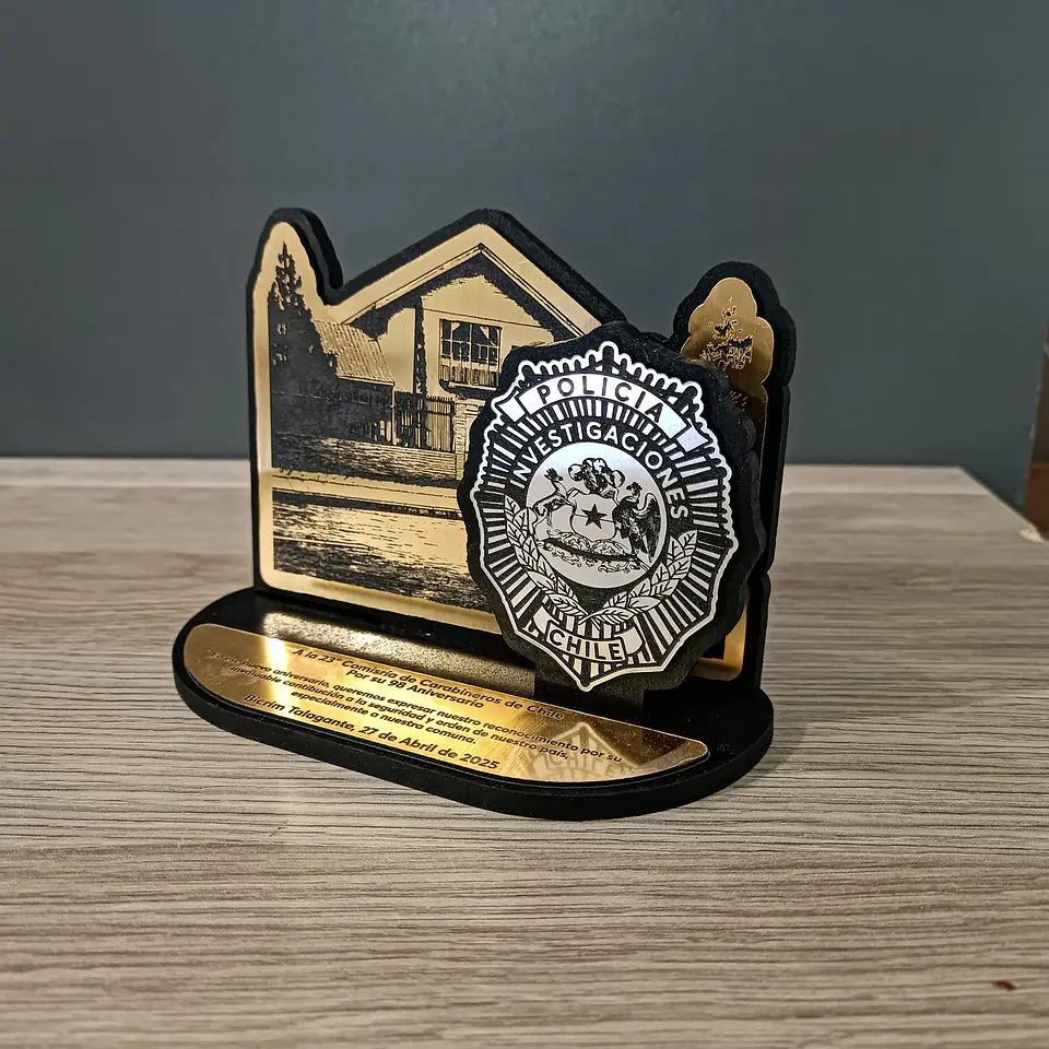 Galvano Personalizado Pequeño 4
