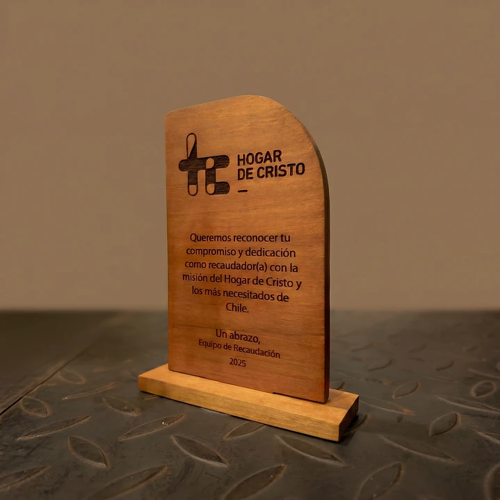 Galvano Madera Nativa Económico 1