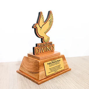 Galvano Madera tipo Pedestal 
