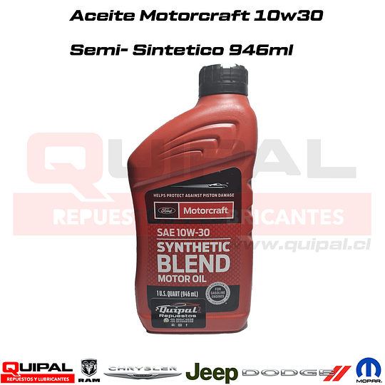 10w30 Motorcraft Semi-sintético 946ml