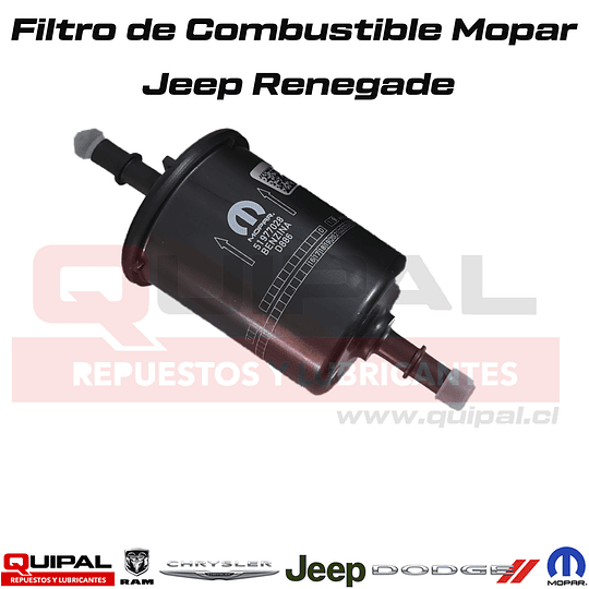 Filtro de Combustible Mopar Jeep Renegade 1.8 2016 - 2020