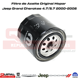 Filtro de Aceite Jeep Grand Cherokee 4.7/5.7 2000-2006