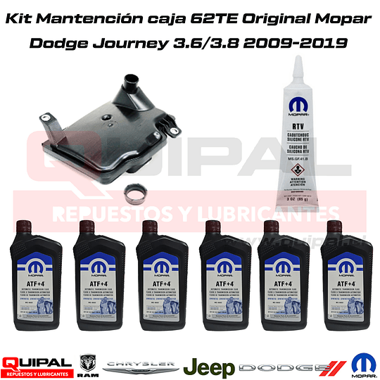 Kit Mantenimiento caja 62TE Mopar Dodge Journey 3.6/3.8 09-19´