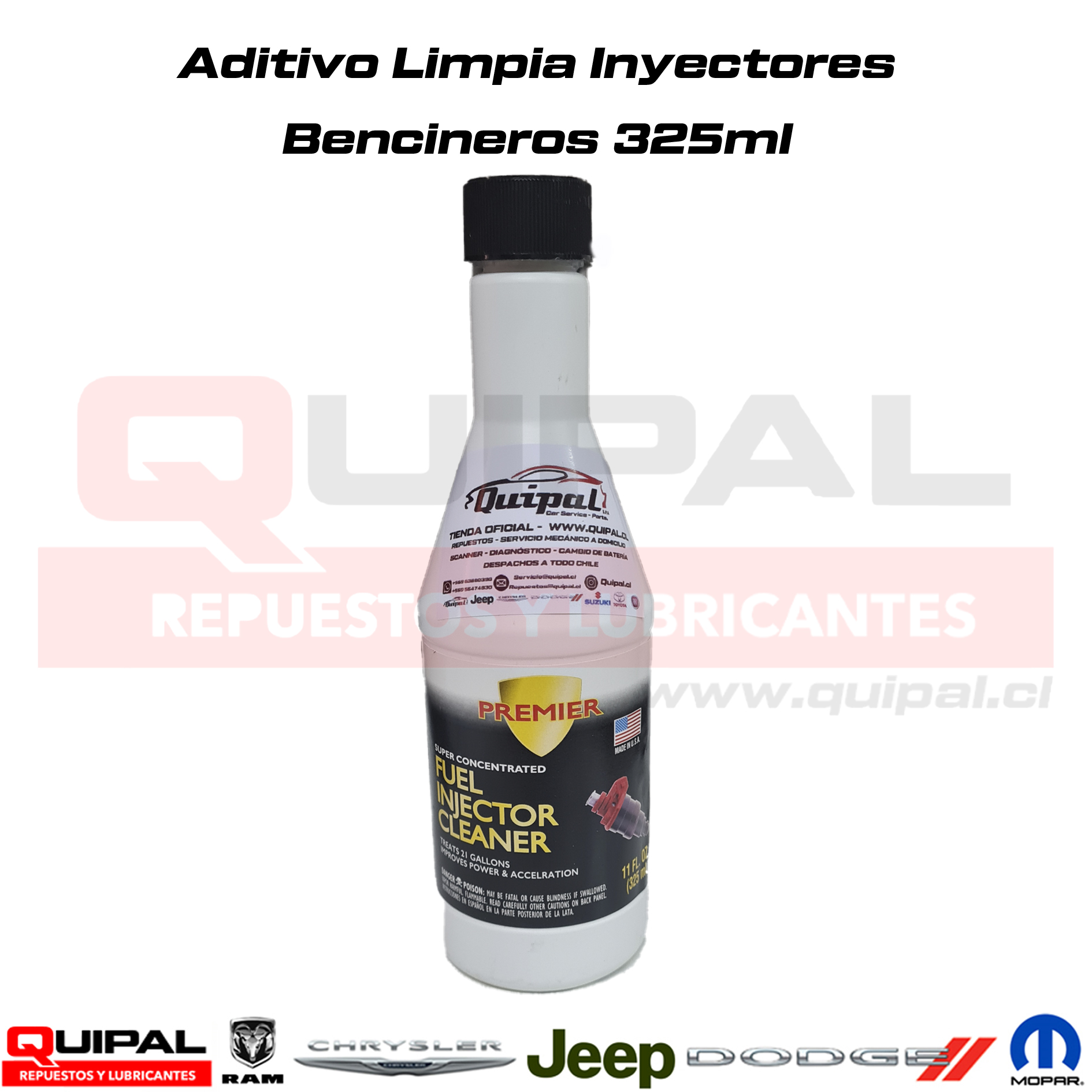 Aditivo Limpia Inyectores (Bencineros)