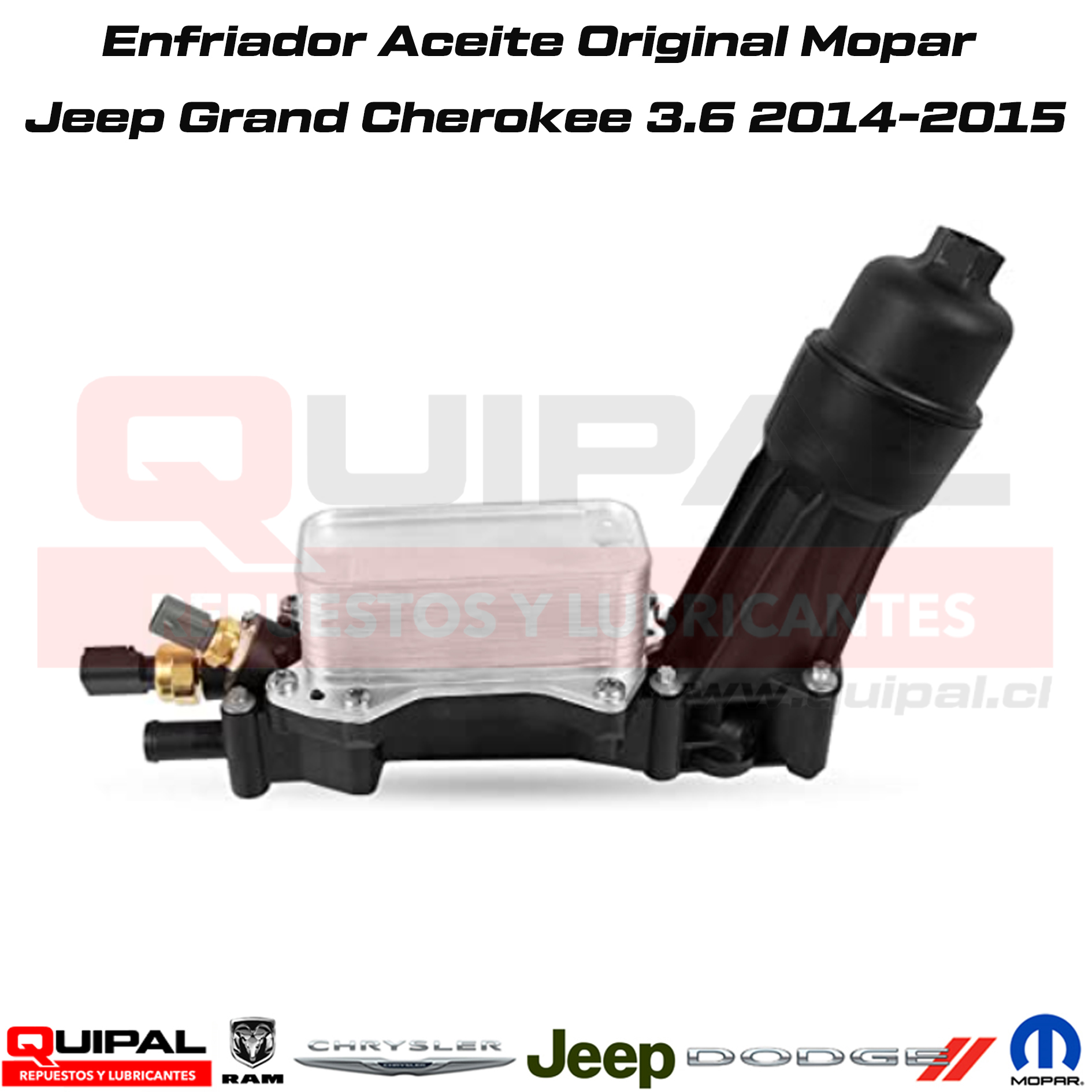 Enfriador de aceite Original Mopar Jeep Grand Cherokee 3.6 2014-2015