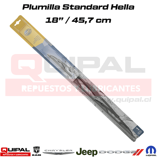 Plumilla Standard Hella 18