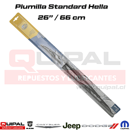 Plumilla Standard Hella 26" / 66 cm