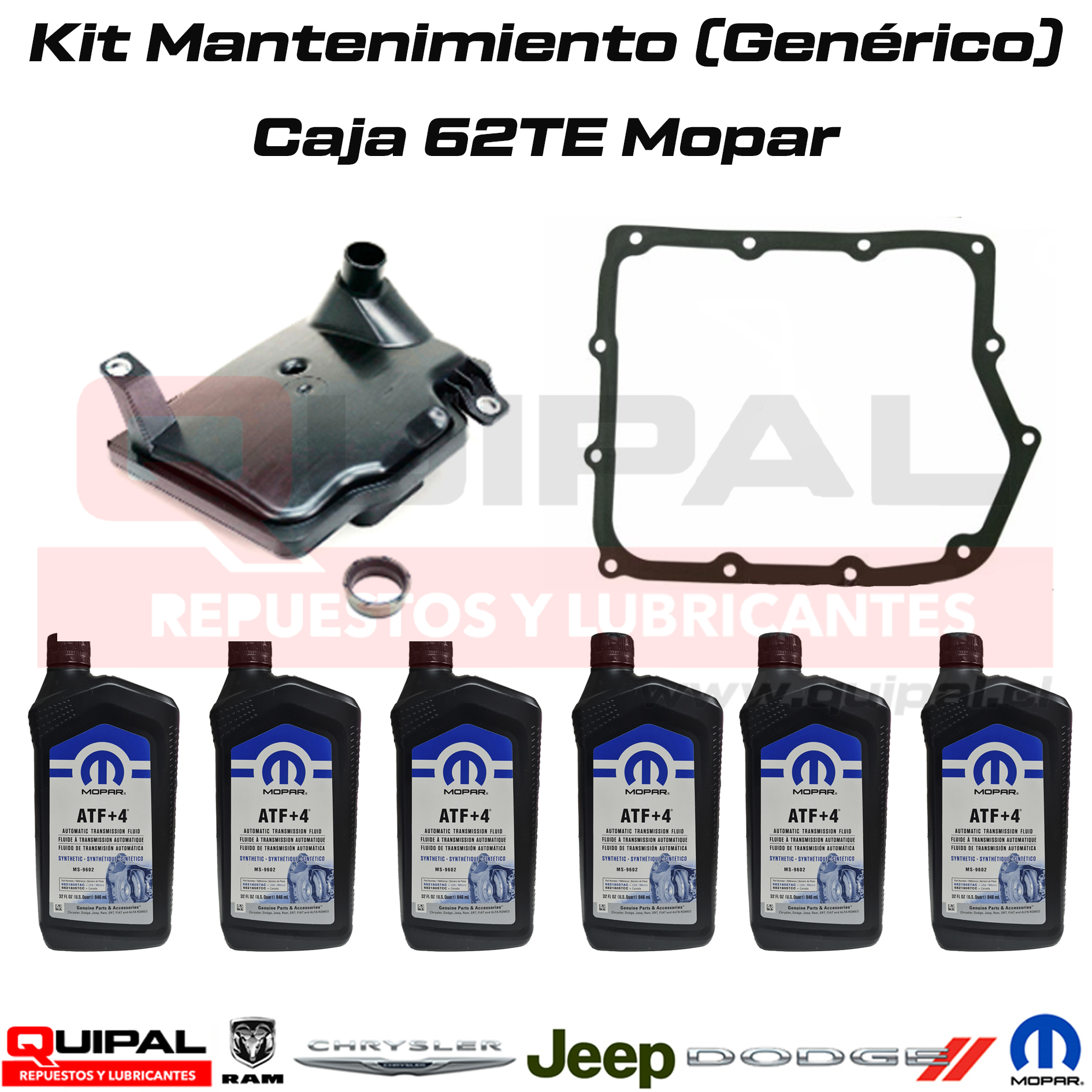 Kit Mantenimiento Caja 62TE (Genérico)