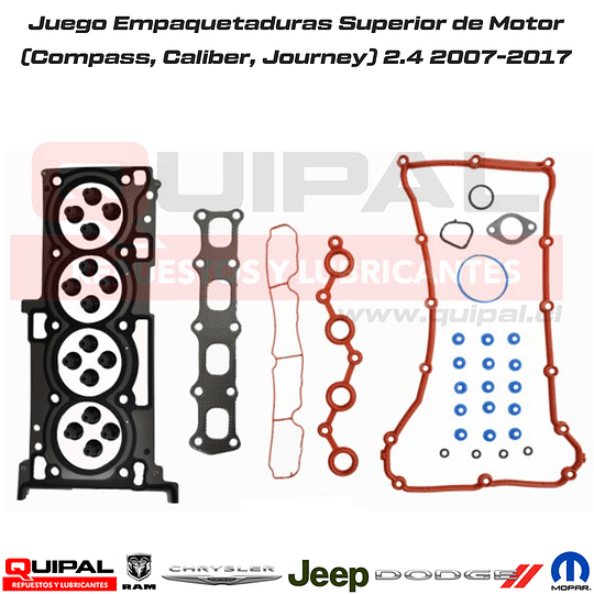 Juego Empaquetadura Superior de Motor 2.4 (Compass, Journey, Caliber)