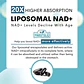  NAD+ LIPOSOMAL NICOTINAMIDA 1000MG 60 CAPSULAS MARIPOLIO - Miniatura 2