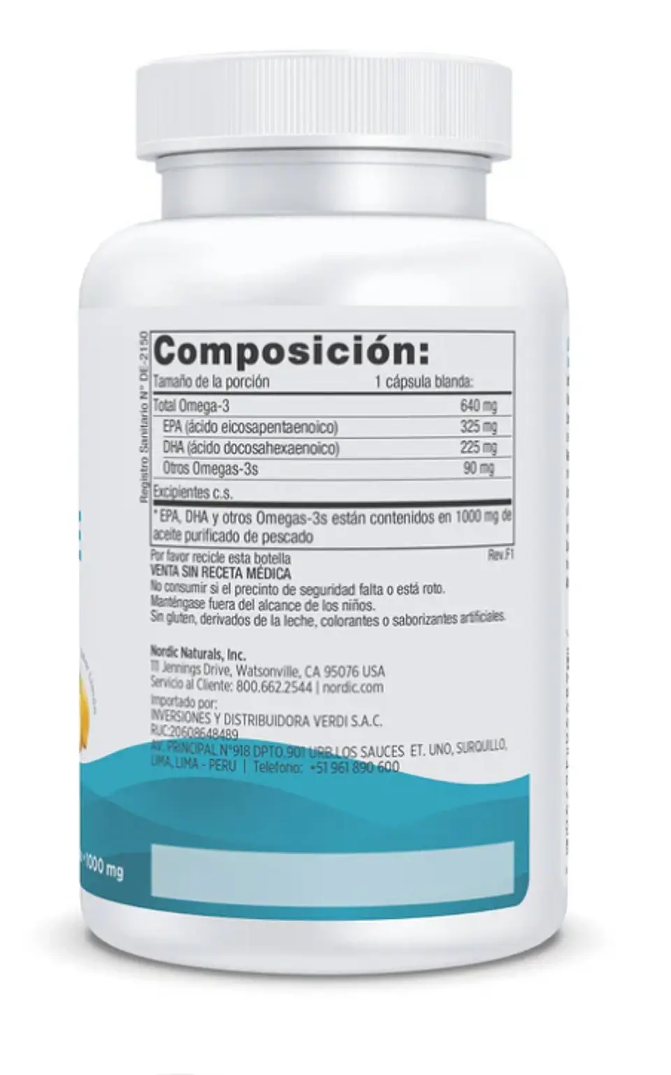 Ultimate Omega 60 cápsulas - NORDIC NATURALS 2