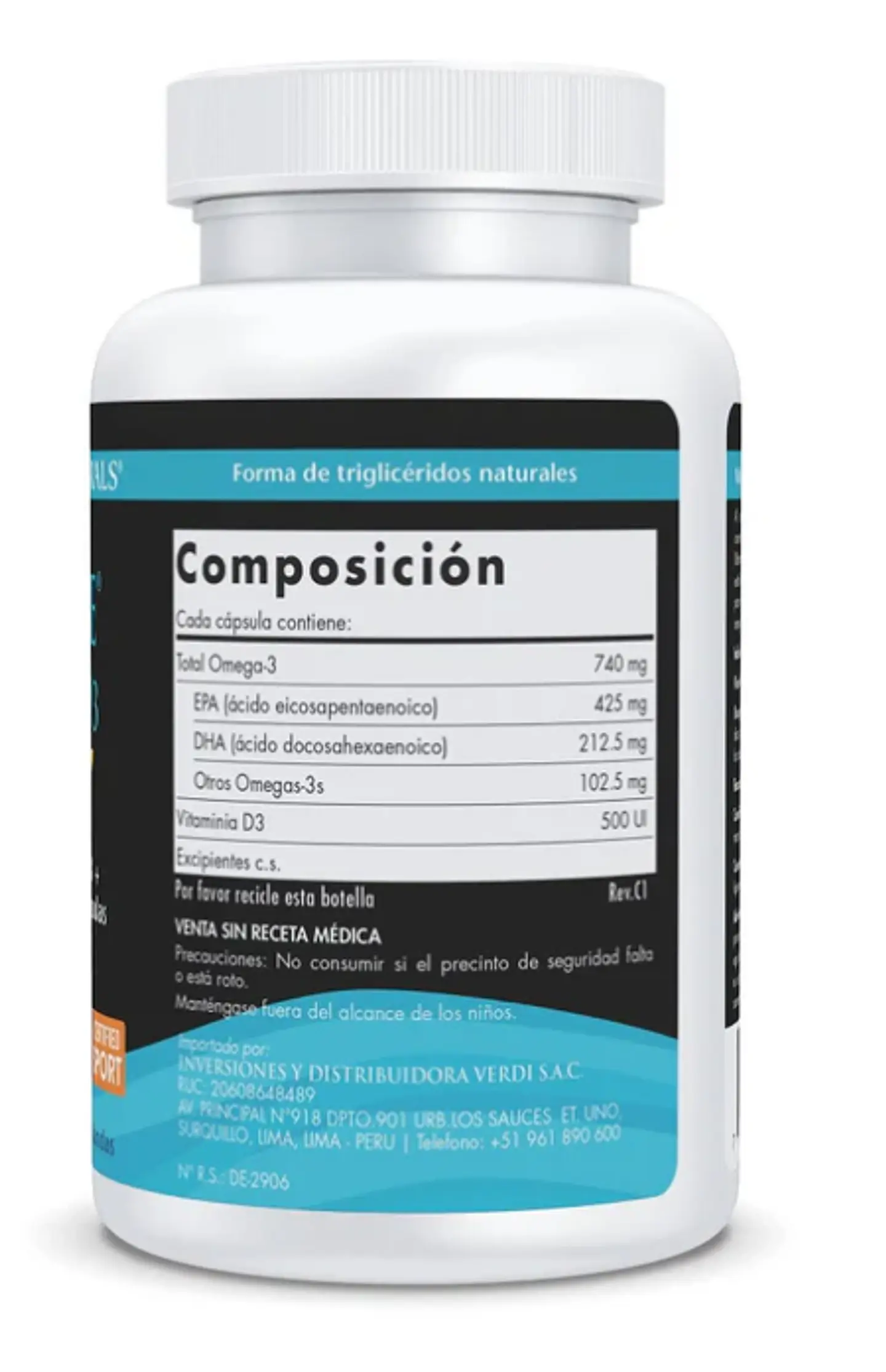 Ultimate Omega-D3 Sport 60 cápsulas- NORDIC NATURALS 3