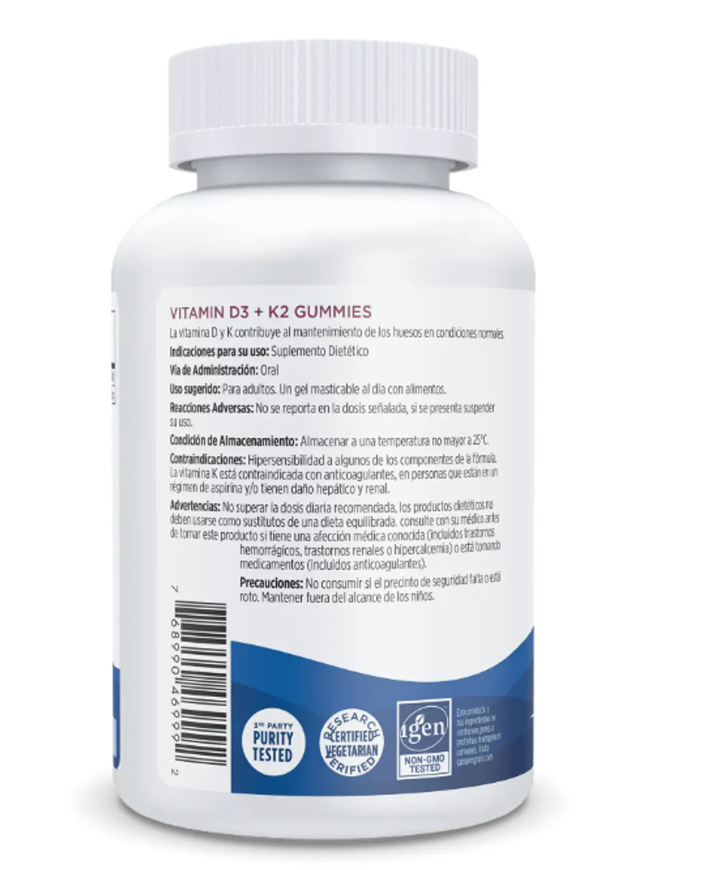 Vitamin D3 +K2 Gummies 60 CAPSULAS - NORDIC NATURALS 3