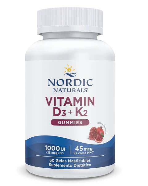 Vitamin D3 +K2 Gummies 60 CAPSULAS - NORDIC NATURALS