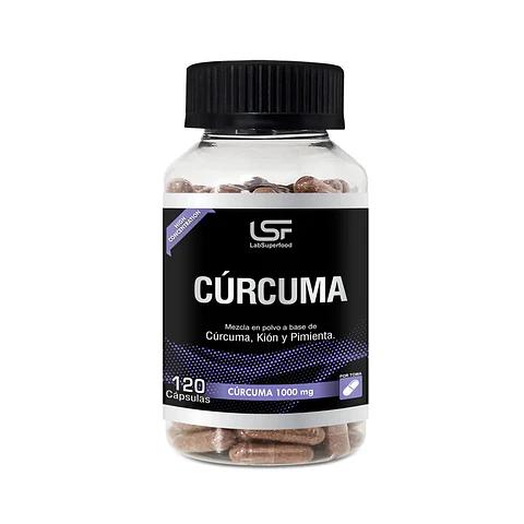 Cúrcuma, kión y pimienta - 120 cápsulas
