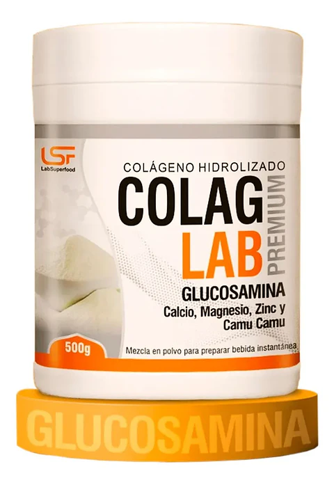 Colageno Hidrolizado ColagLab con Glucosamina 500gr.